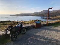 Klima und Motorrad-Reisewetter in Irland und Schottland