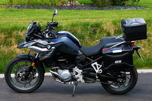 Rental Motorcycle BMW F750GS factory lowered